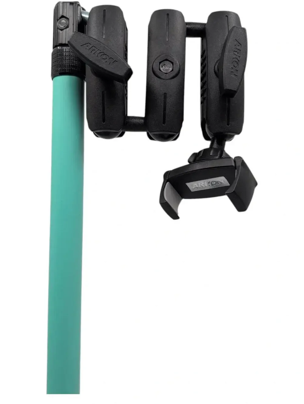 Arkon Mounts Cookie Decorators Desktop Phone‎ Stand Clamp Mount Teal CDM2XMG5TL